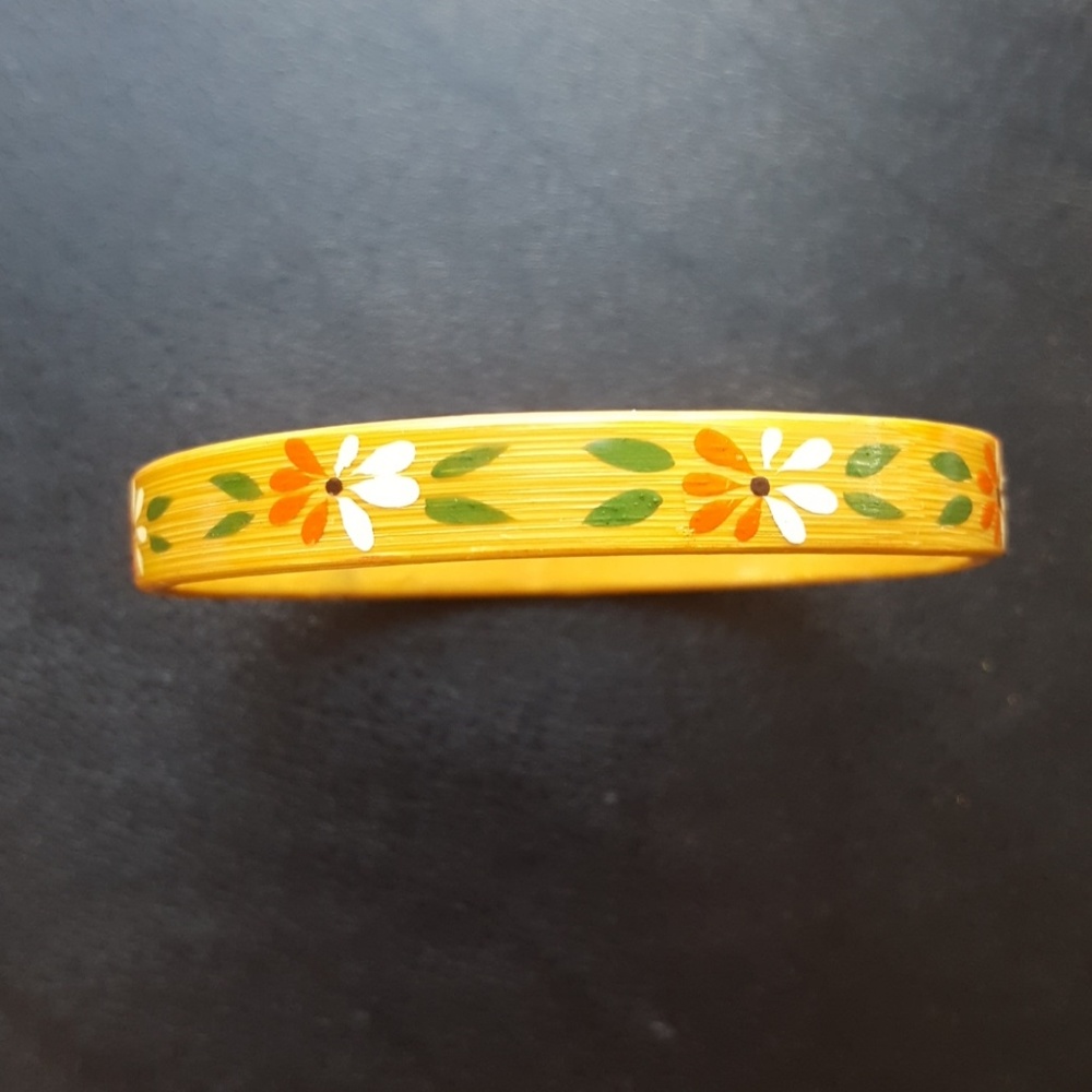 Painted Wooden Bangle